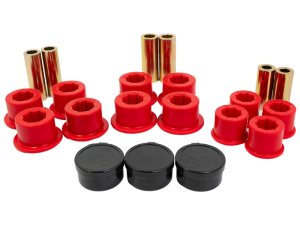 Nissan Titan Spring Isolators - Rear - Energy Suspension - Red - `04-`15 Nissan Titan Spring Isolators - Rear - Energy Suspension - Red - `04-`15